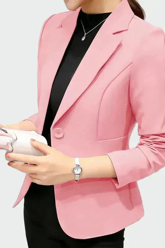 Blazer em linha ideal feminino