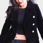 Blazer em corte perfeito feminino