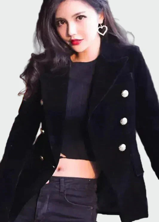 Blazer em corte perfeito feminino