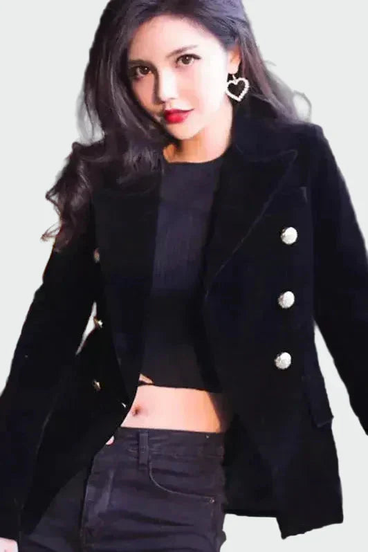 Blazer em corte perfeito feminino