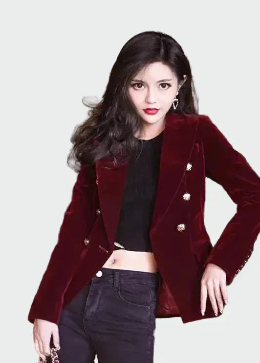 Blazer em corte perfeito feminino