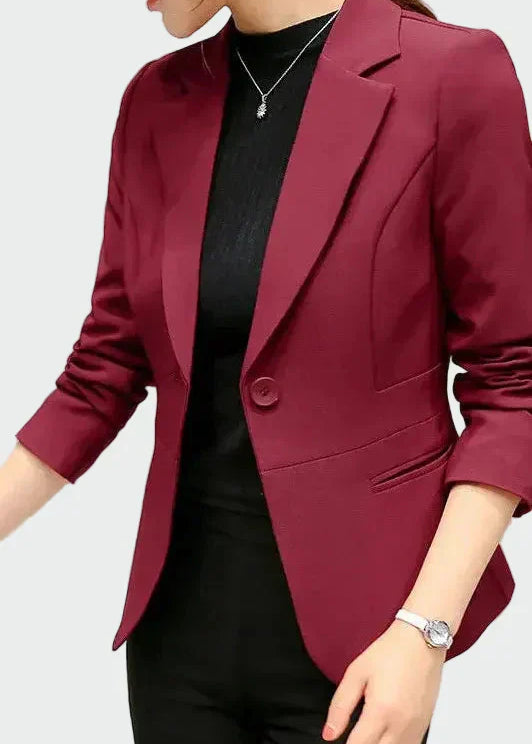 Blazer em linha ideal feminino