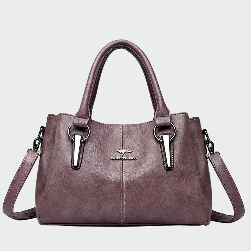 Bolsa de ombro elegante atemporal feminino
