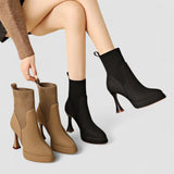 Botas com plataforma, Conforto e Elegância Feminina