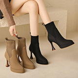 Botas com plataforma, Conforto e Elegância Feminina