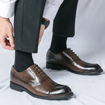 Sapatos Clássicos de fato masculino