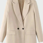 Casaco Oversized com Linha Moderna feminino
