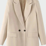 Casaco Oversized com Linha Moderna feminino