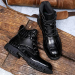 Botas em Couro de Crocodilo masculino