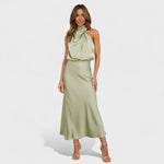 Vestido Satin Elegance feminino