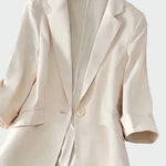 Blazer em linha moderna feminino