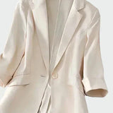 Blazer em linha moderna feminino