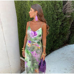 Vestido de verão luxuoso feminino