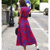 Vestido Midi Floral feminino