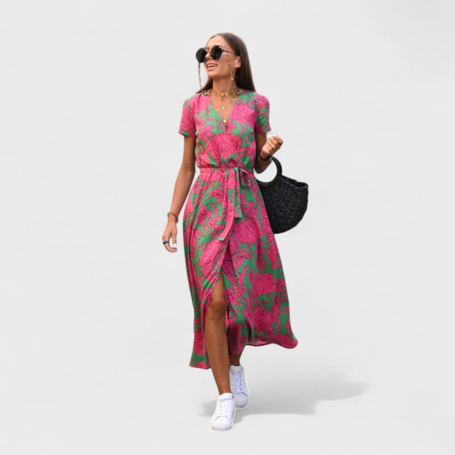 Vestido Boho Chic feminino