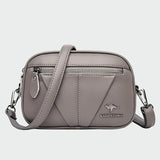 Peça de couro de elegância atemporal feminino