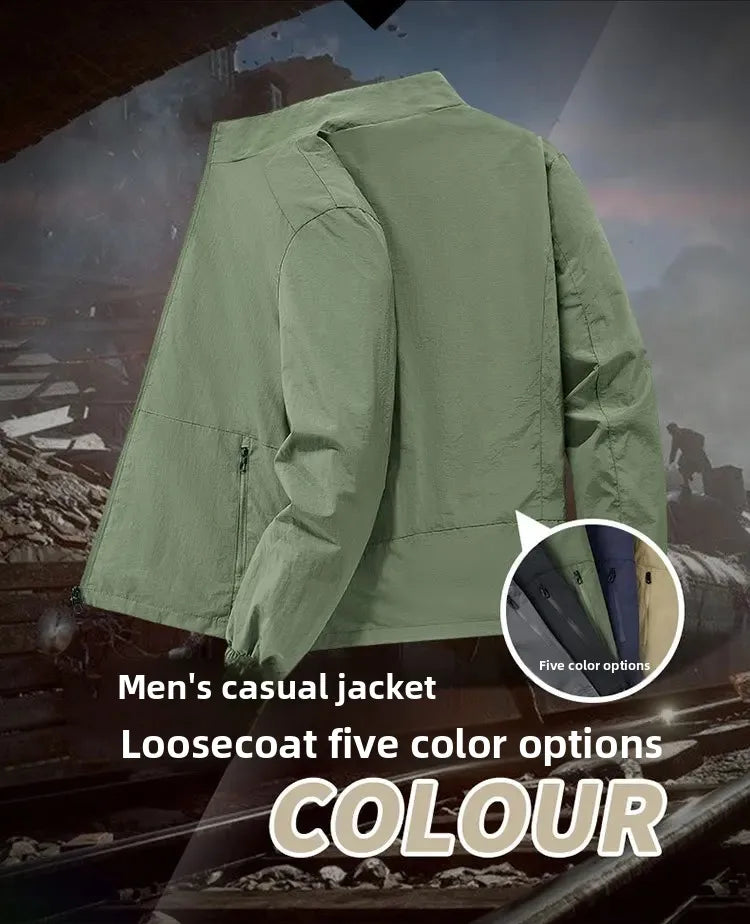 Casaco Elegante e Prático masculino