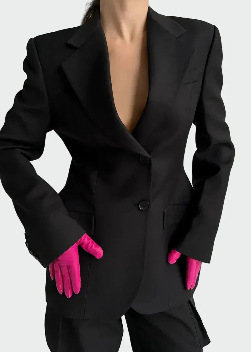 Blazer com Linha Impressionante feminino