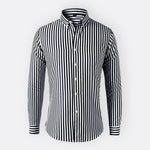 Camisa Clássica às Riscas masculino