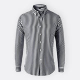 Camisa Clássica às Riscas masculino