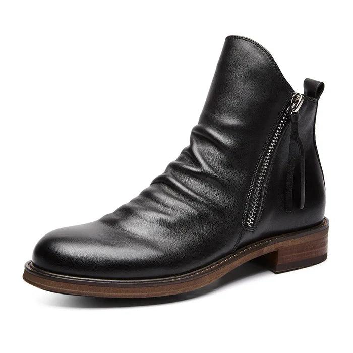 Botas Chelsea em Couro masculino