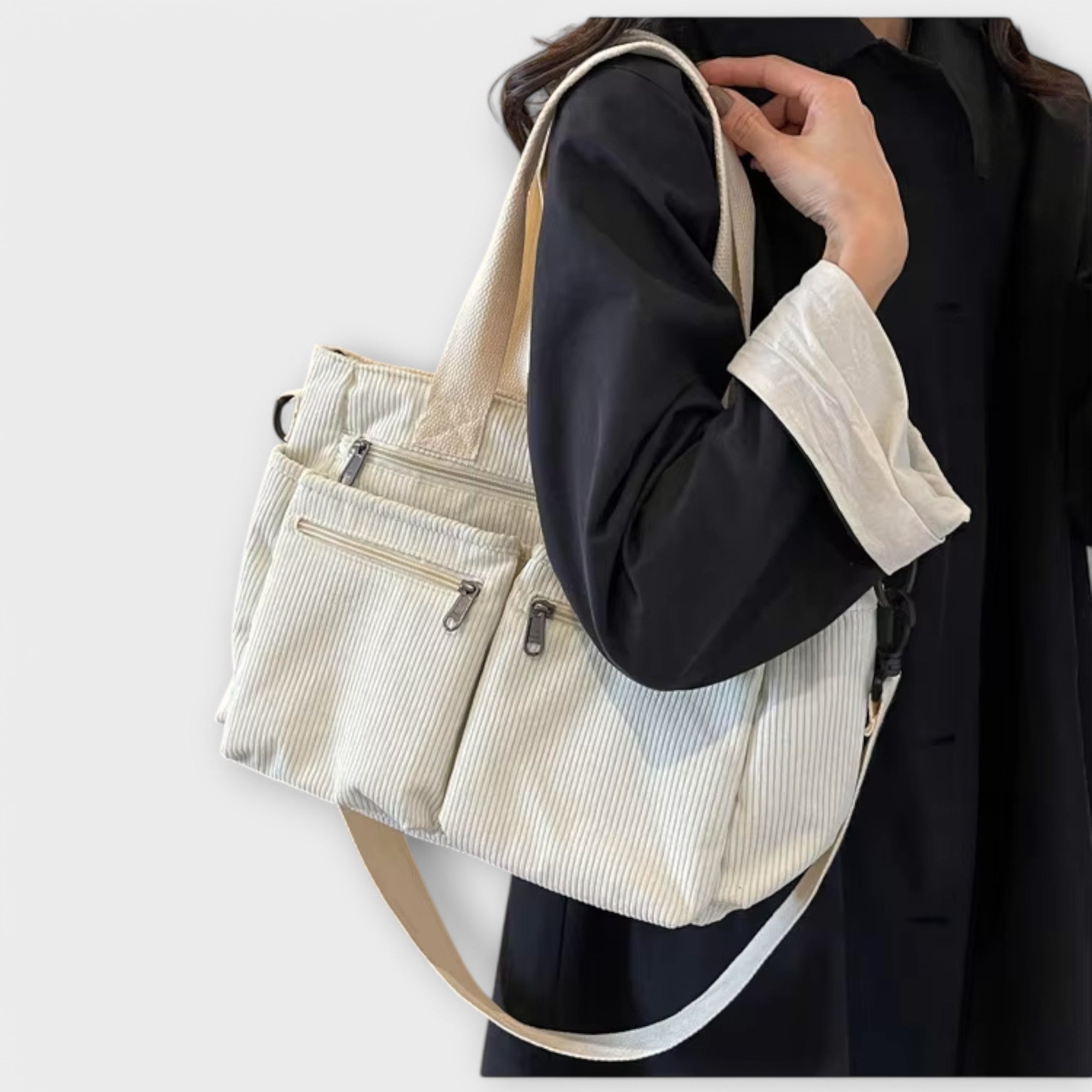 Mala com vários bolsos feminino