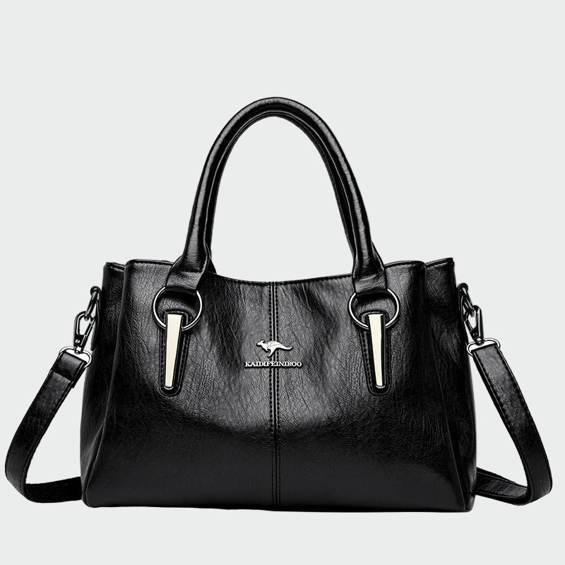 Bolsa de ombro elegante atemporal feminino