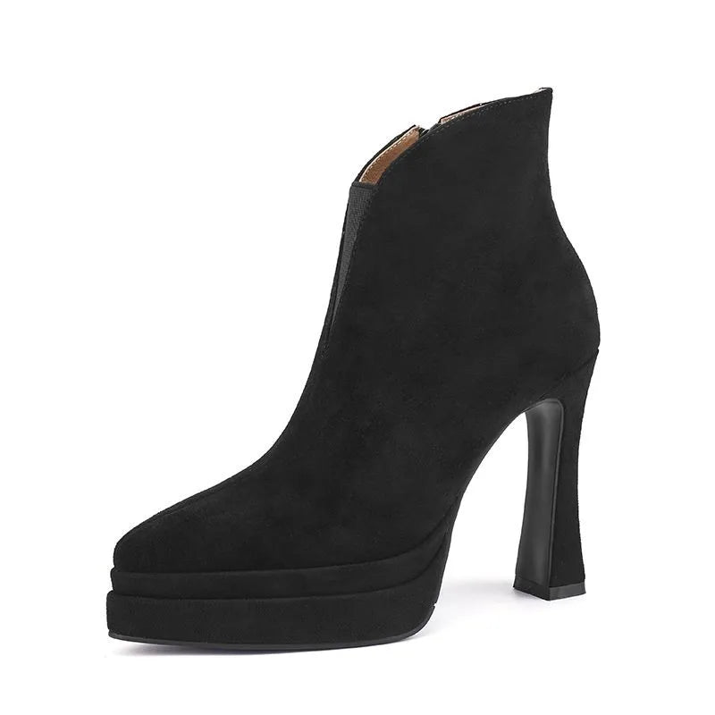 Botas com estilo retro e um toque de modernidade feminino