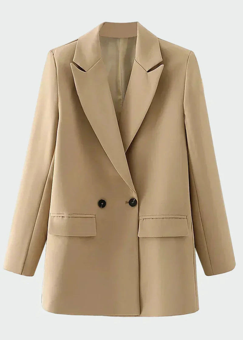 Casaco Oversized com Linha Moderna feminino