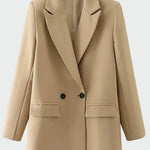 Casaco Oversized com Linha Moderna feminino