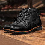 Botas Ponta Redonda Retro masculino