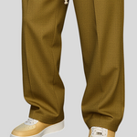 Calças Masculinas Elegantes com Corda masculino