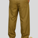 Calças Masculinas Elegantes com Corda masculino