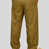 Calças Masculinas Elegantes com Corda masculino