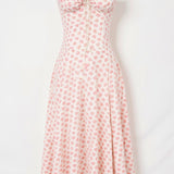 Vestido Midi Elegante feminino
