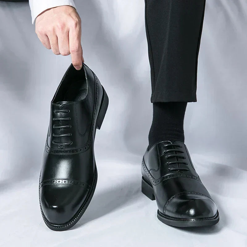 Sapatos Clássicos de fato masculino