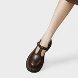Sapato Elegante em Couro feminino