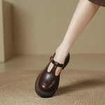 Sapato Elegante em Couro feminino