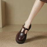 Sapato Elegante em Couro feminino