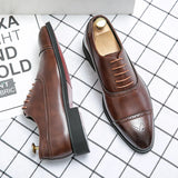 Sapatos Elegantes em Couro masculino