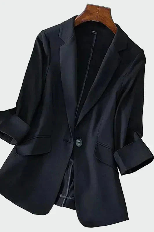 Blazer em linha moderna feminino