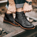 Botas Ponta Redonda Retro masculino