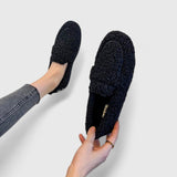 Solenne Slippers - Elegância em Casa com Conforto Aconchegante feminino