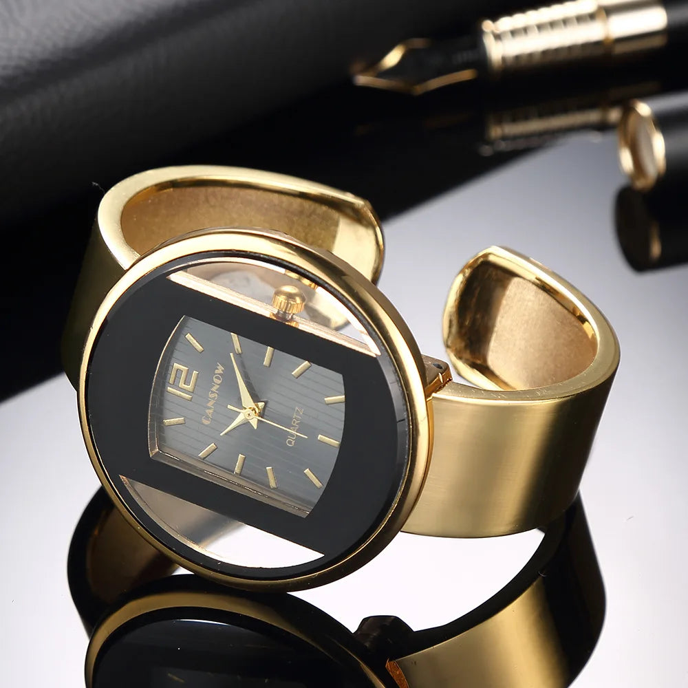 Maria - Ousado Preto & Dourado feminino