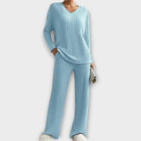 Conjunto de 2 peças confortável feminino
