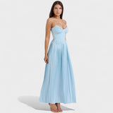 Vestido sem alças feminino