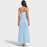 Vestido sem alças feminino