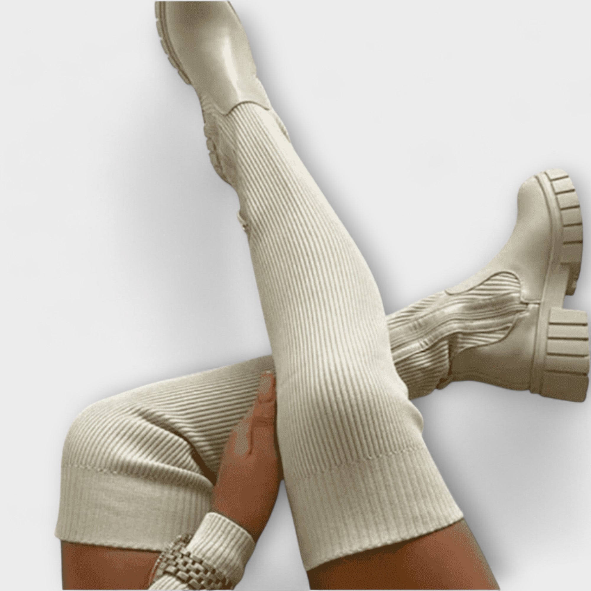 Botas acima do joelho feminino