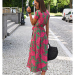 Vestido Midi Floral feminino