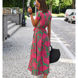 Vestido Midi Floral feminino